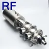 RF Hygienic Stainless Steel 4 Way Penumatic Double Seat Mixing Proof Valve