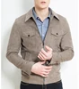 Men's causal Jacket High Quality Men's Suede Jacket