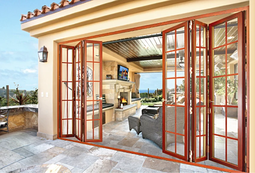 Curved Exterior Glass Folding Door Price Malaysia - Buy Frameless