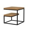 Movable Small Cube Wooden Bed Side Table,modern tea table , bedside table bedroom furniture