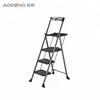 AOPENG 3 steps tool steel ladder with plastic tray and anti-slip steps