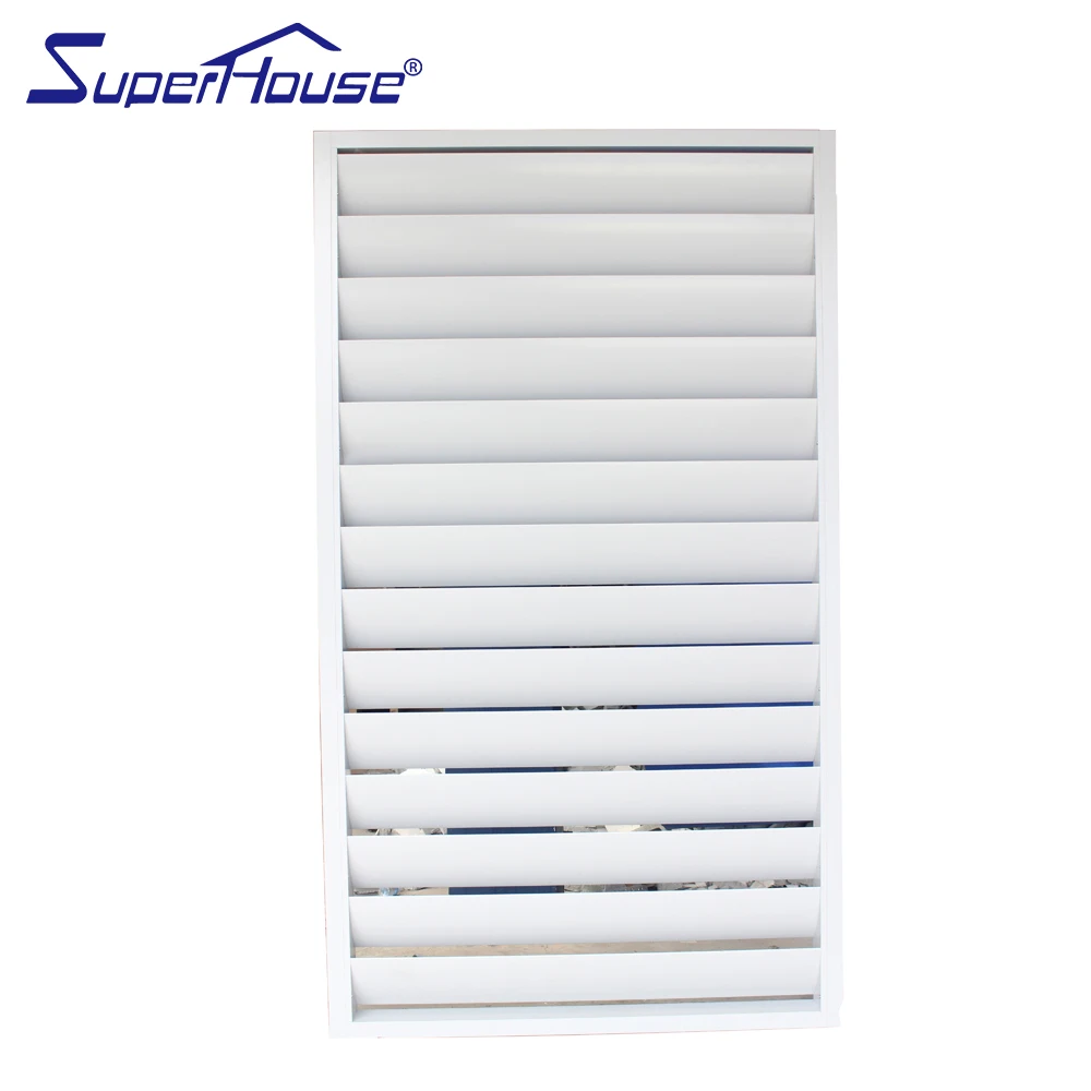 Superhouse high quality exterior window shutters/aluminum window louver prices