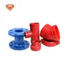 China grooved ductile iron pipe fittings connector