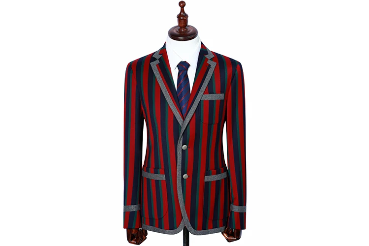 red striped blazer