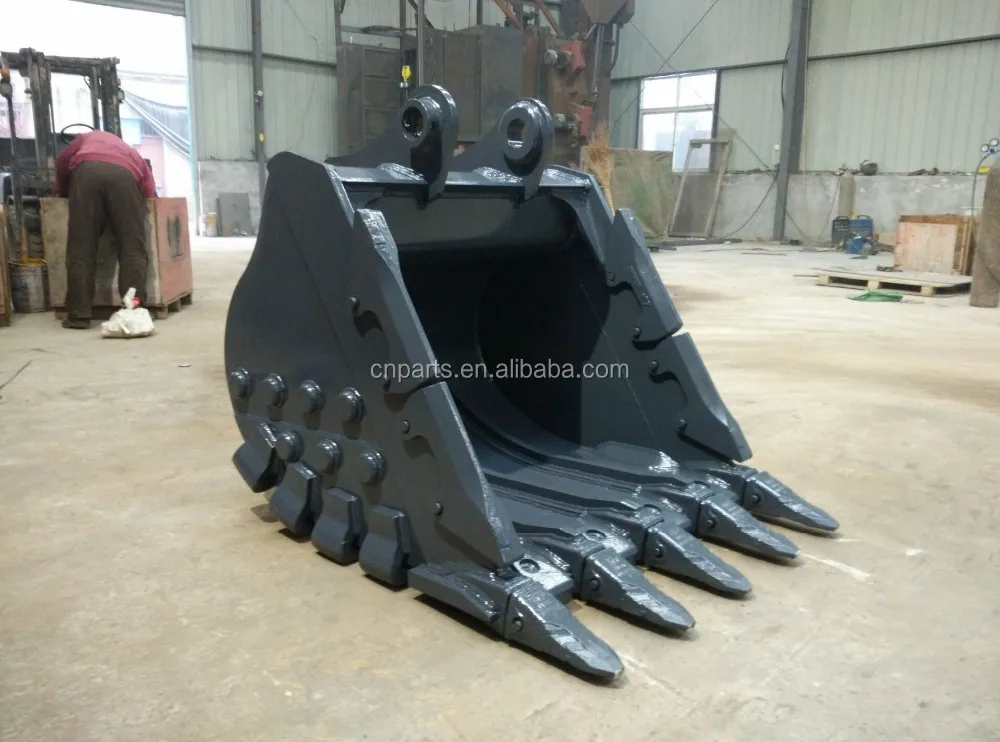 Chinese High Quality Q345B+NM450 Excavator Rock Bucket 20tonne Digger for Hitachi/Volvo/Kobelco/Case/Liebherr/Kubota Rock Bucket