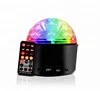 USB Bluetooth Speaker Strobe Party Lights,Stage Lighting, Disco Crystal Magic Ball Light with Remote Control for Home KTV