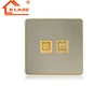 rj45 internet cat5 cat6 2 gang computer data wall socket
