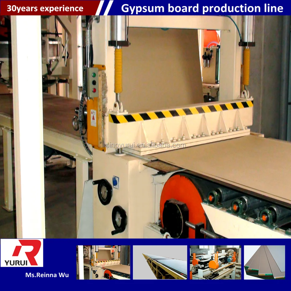 Gypsum Board Production Line With Knauf Technology Save Cost