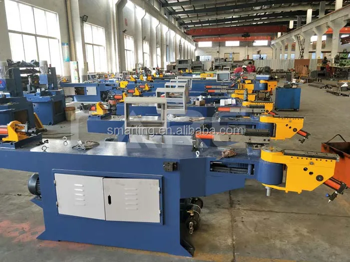 Dw38nc Manual Feeding Hydraulic Square Pipe Bending Machine With