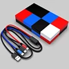 Hot New multi heads multiplex multiple wireless mobile phone battery charger 3 in 1 cable for iPhone Android Type C phone