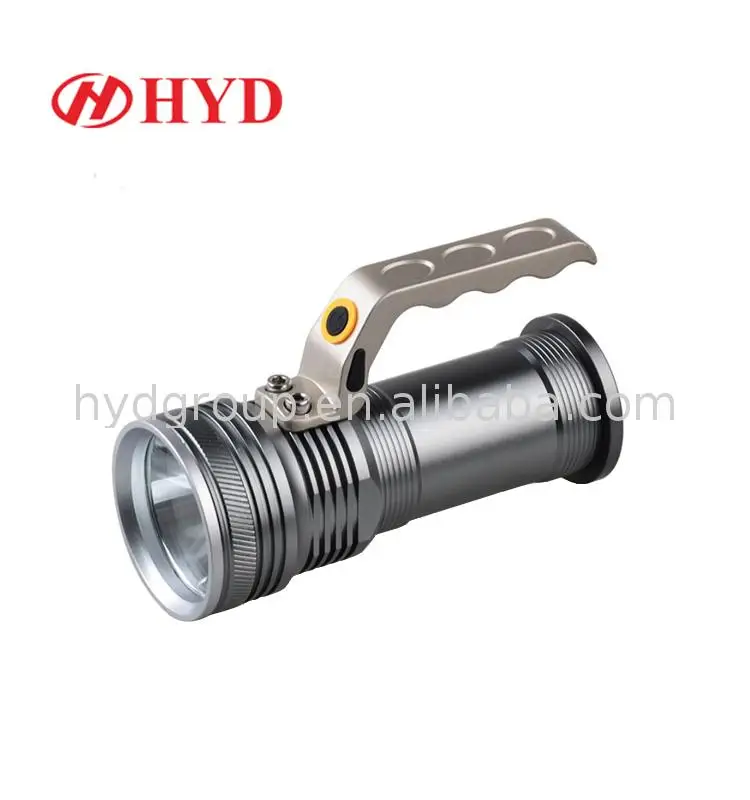 rechargeable handheld flashlight 30000lumens