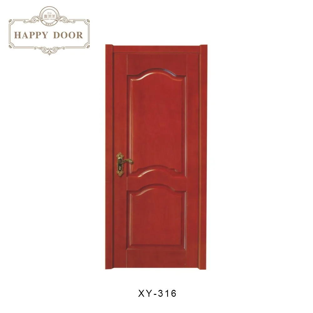 Classic Bedroom Furniture Interior Swing Soild Wooden Door Design