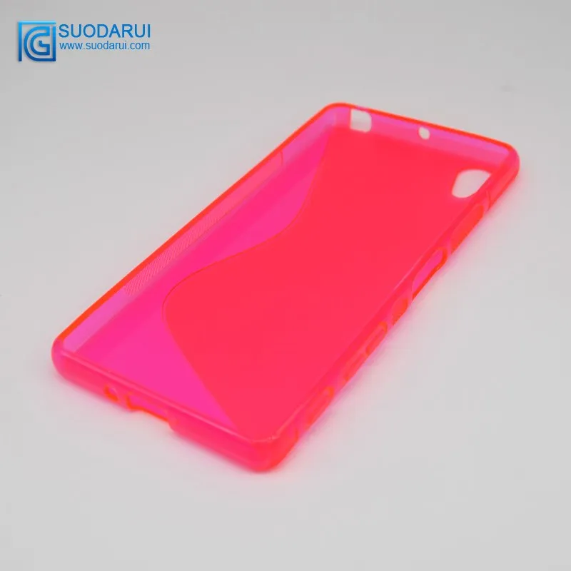 For sony xperia X F5122 F5121 S line tpu cover soft gel design case mix colors