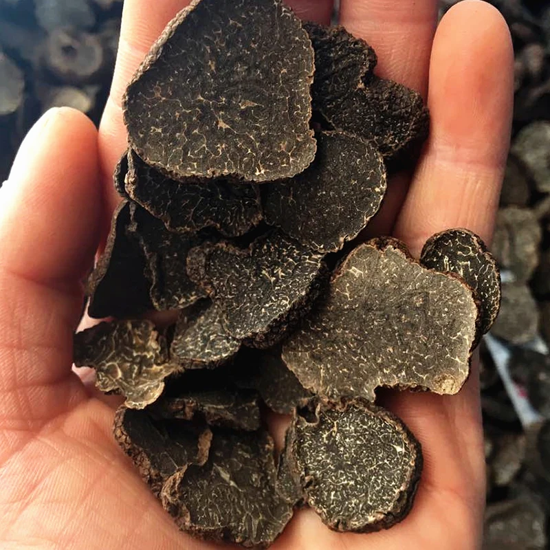 Detan Sliced Black Dried Truffle Mushroom Export Price Buy Dried Truffle,Dried Truffle Price