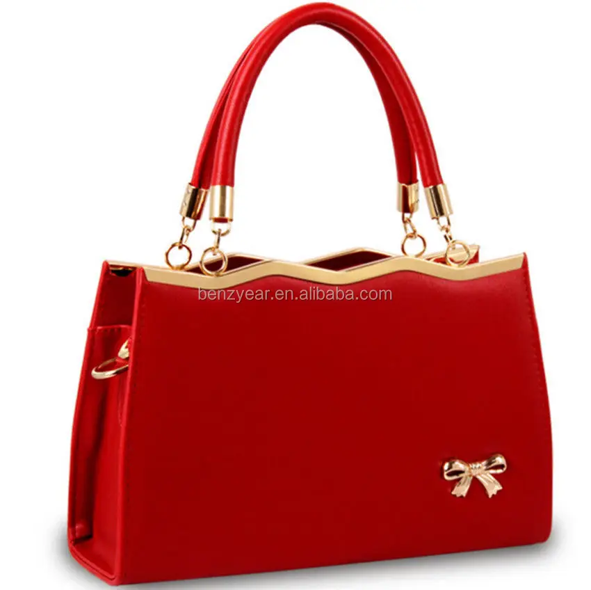 red bow purse