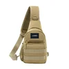 Factory custom OEM waterproof army sling military crossbody shoulder bag military tactical camo chest bag pack for men