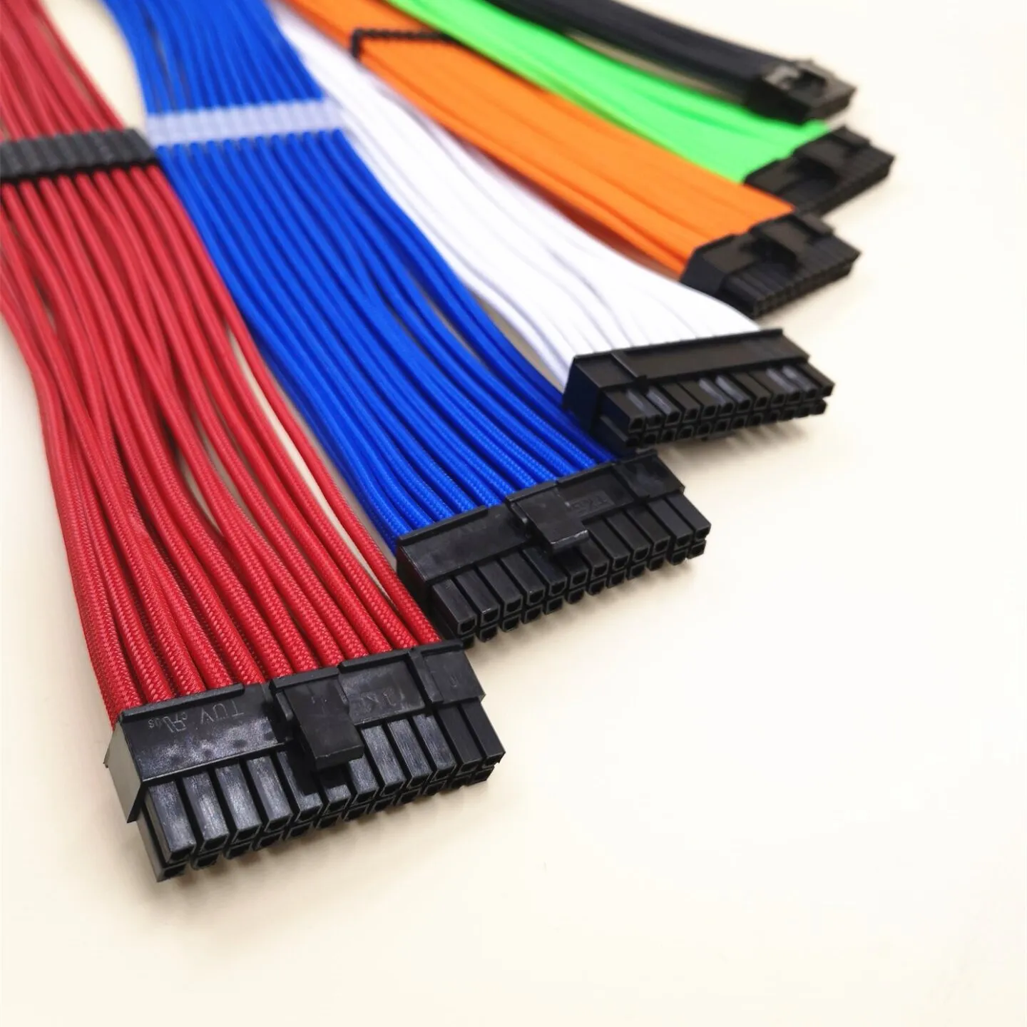 IDE Molex to PCI-E Video Card 24pin ATX Power Supply Cable wire harness - ANKUX.COM