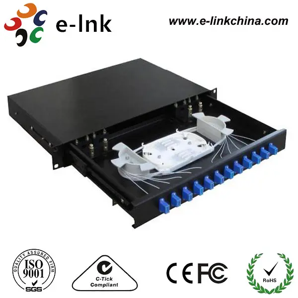 24 port wall mount patch panel