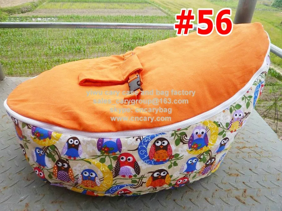Navy Blue Baby Bean Bag Chairs/insects Design Baby Bean Bag Chair,Kids