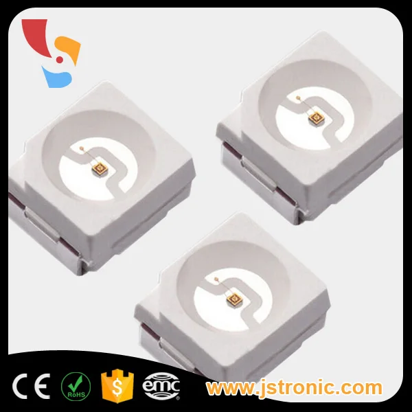 25 Huiyuan DEL diode électroluminescente 3528w2c-khb-a DEL SMD PLCC 2 blanc 1400mcd 857194 