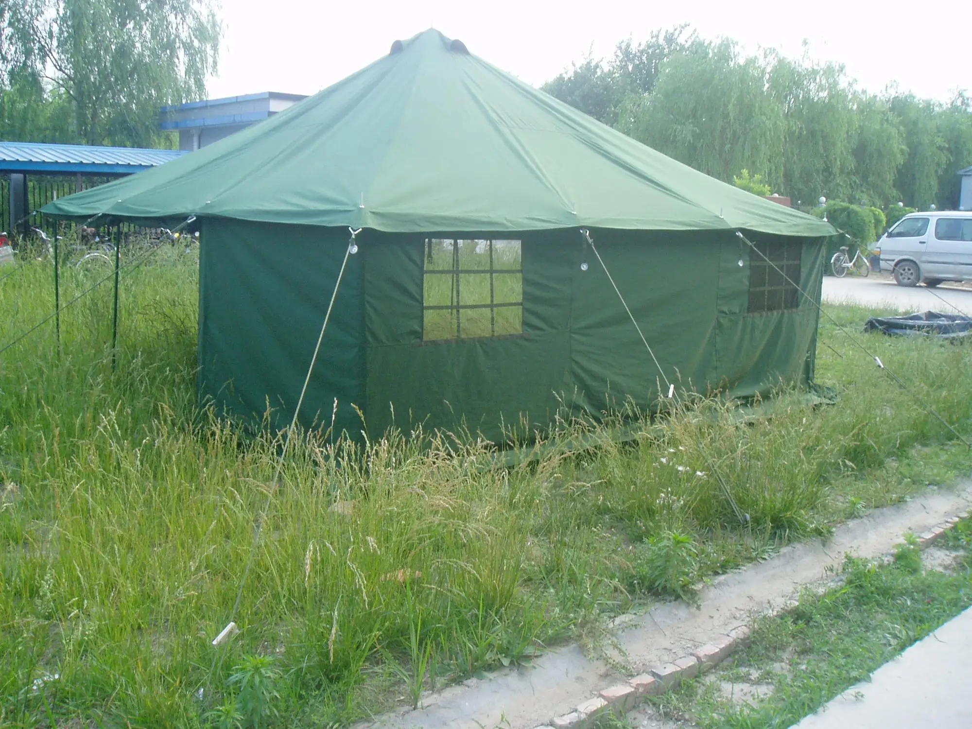 2530 persons Canvas Military Shelter Tents, View Shelter