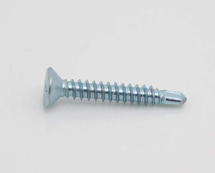 Yellow Zinc Plated Hex Head Harden Hilti Self Tapping Drilling Screw
