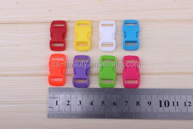 14mm*29mm Mixed Colorful Plastic Parachute Buckle Clips Contoured ...