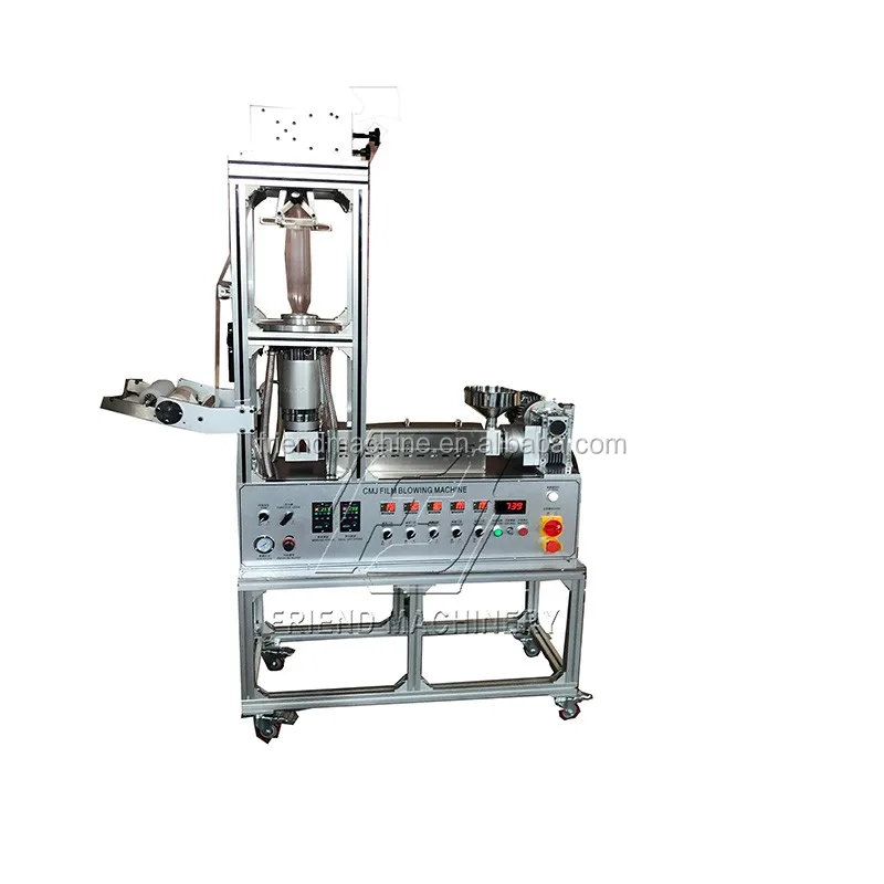 Small/mini 0.030.1mm Hdpe Ldpe Plastic Film Blow Extruder For