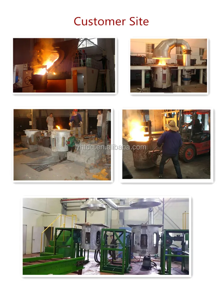 Industrial Induction Furnace for Aluminum Melting-Hongteng