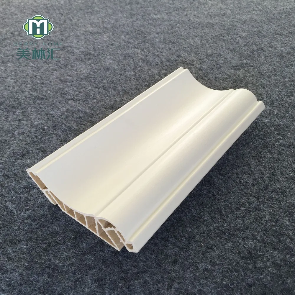 Pvc White Plastic Ceiling Cornice Moulding Clear Pu Polyurethane ...