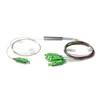 Telecom Mini or ABS BOX type Fiber Optic 1x8 PLC Splitter