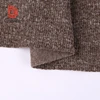 brown waterproof fleece types of jacket fabric material 100 spun polyester hacci fabric