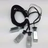 4 Piece for VW Polo Passat B7 for Skoda Fabia Superb Door Light and Cable Connectors Foot Lamp Footlight 3TD 947 415 6Q0 947 415