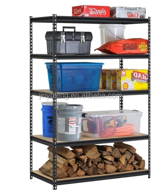 Heavy Duty Storage Rack 5 Level Adjustable Shelves Garage Steel Metal Shelf Unit