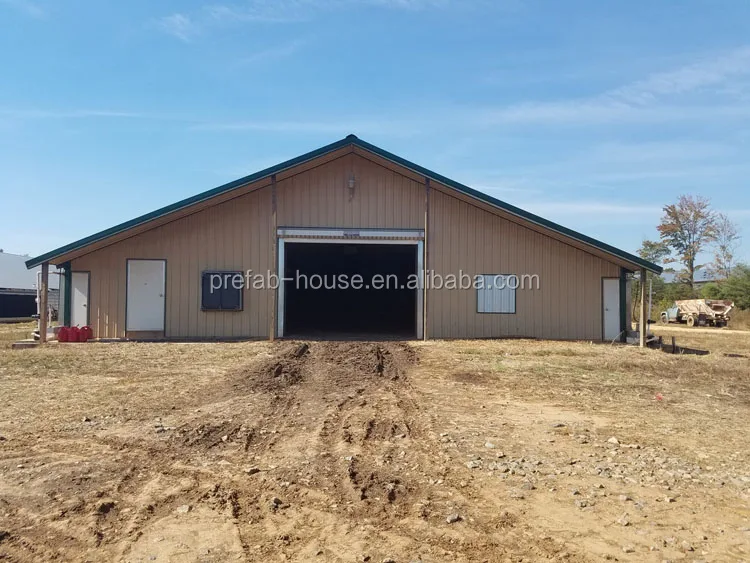 Free Designing Drawing Prefabricated Steel Structure Chicken House Steel Poultry House
