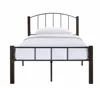 KING SINGLE bed frame solid wood post in Black