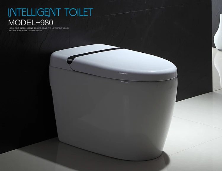 High quality ceramic smart wc bathroom automatic toilet