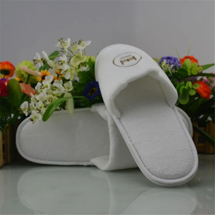 Fashion Daily Use Slippers For Hotel Home Travel Spa Guest Shoes In ...