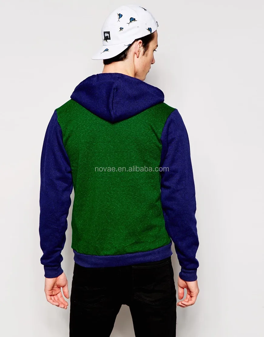 Men Custom Wholesale Hoodies Blank Crop Zipper Up Hoody Swearshirt Coat Two Color Hoodies - Buy 