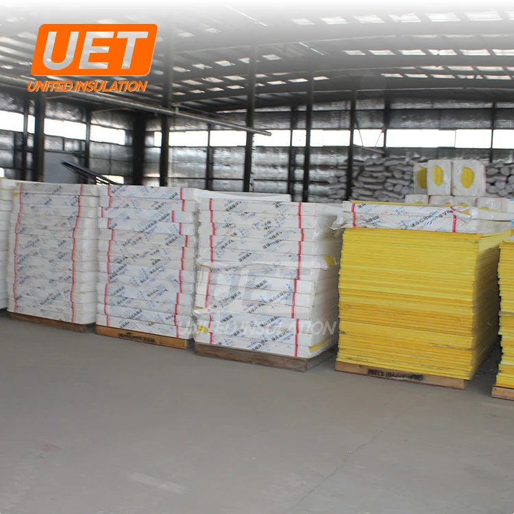 Good Quality Black Fiberglass Tissue Faced Glass Wool Duct Board For