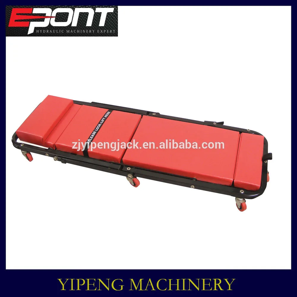 48"fold Creeper Wheels Steel Folding Car Creeper With Headrest Buy