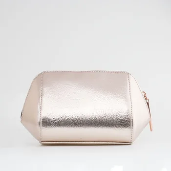 rose gold metallic bag