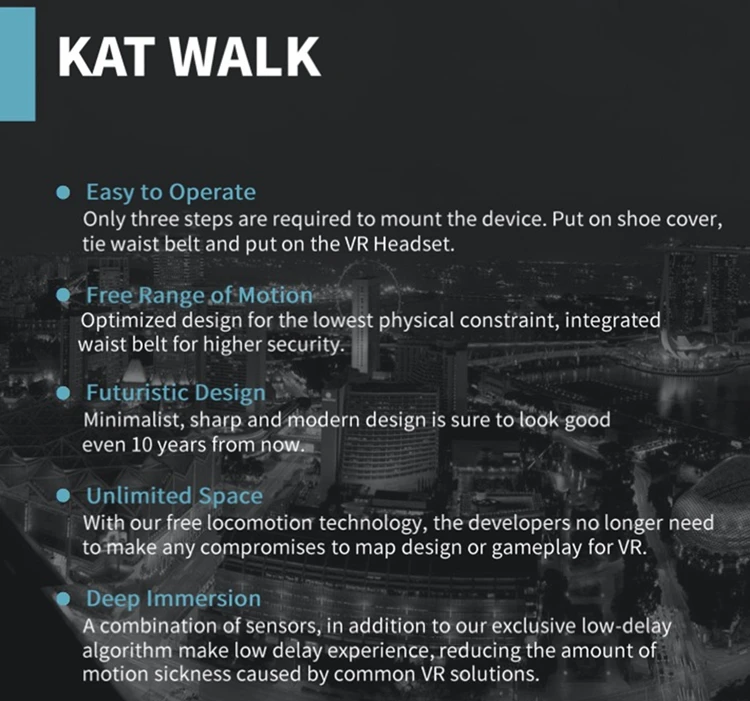 Kat Walk VR Shooting Gun Ride War Arcade Game Machine Simulator Cinema 9d Virtual Reality