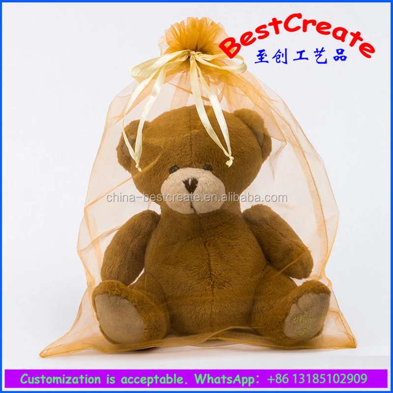 teddy bear storage bag