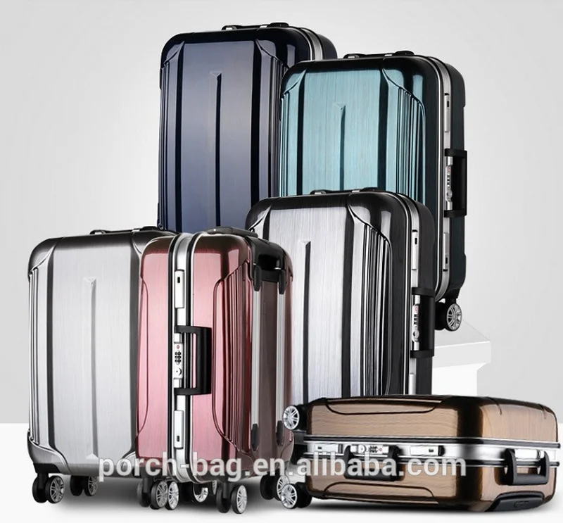 alibaba wholesale cabin size trolley suitcase colorful hard
