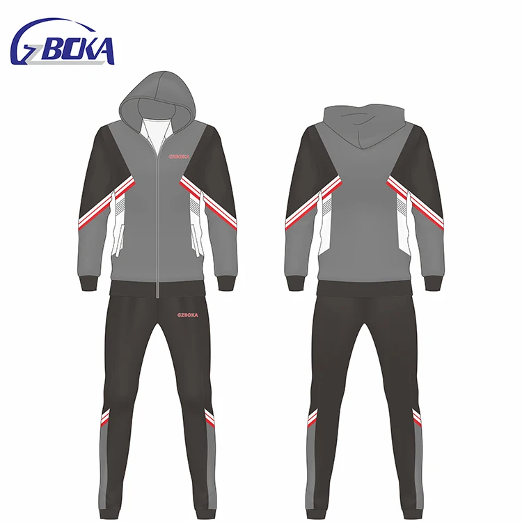 High quality design custom cotton colorful club team training soccer jersey tracksuit sportswear for men