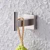 SUS 304 Stainless Steel Coat Hook Single Towel/Robe Clothes Hook for Bath Kitchen Garage Heavy Duty Contemporary Square Style Wa