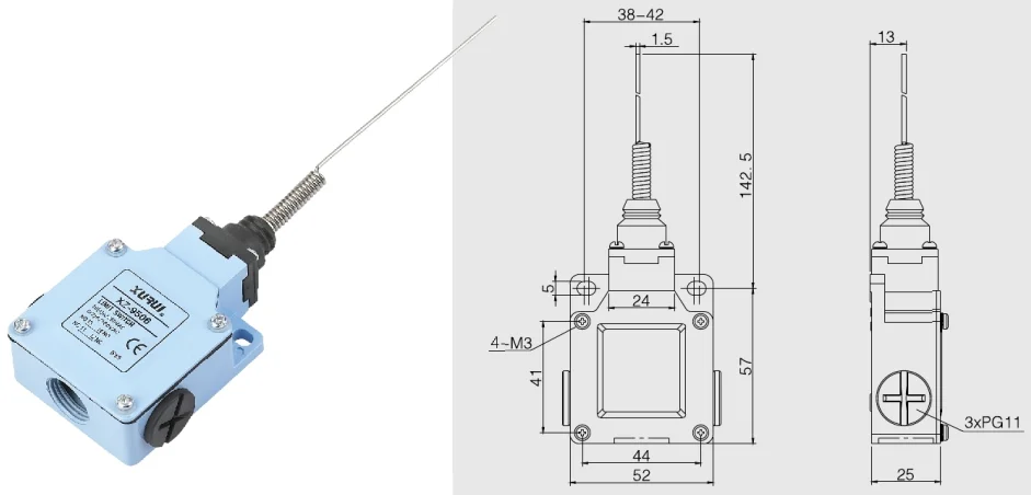 Ip65 Elevator Limit Switch Honeywell Magnetic Limit