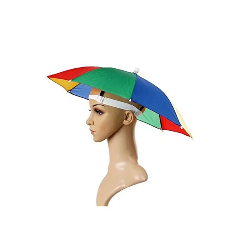 Promo Customized Logo Printed Polyester Umbrella Hat Cover Buy