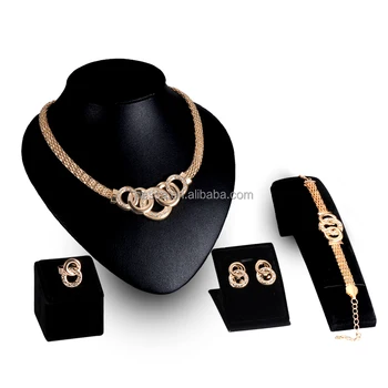 Fashion Jewelry Set,Gold Jewelry,18k Gold Jewelry - Buy Jewelry Set ...